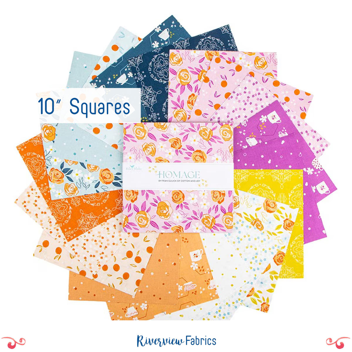 Homage Collection - 10" Stacker (42 Squares)