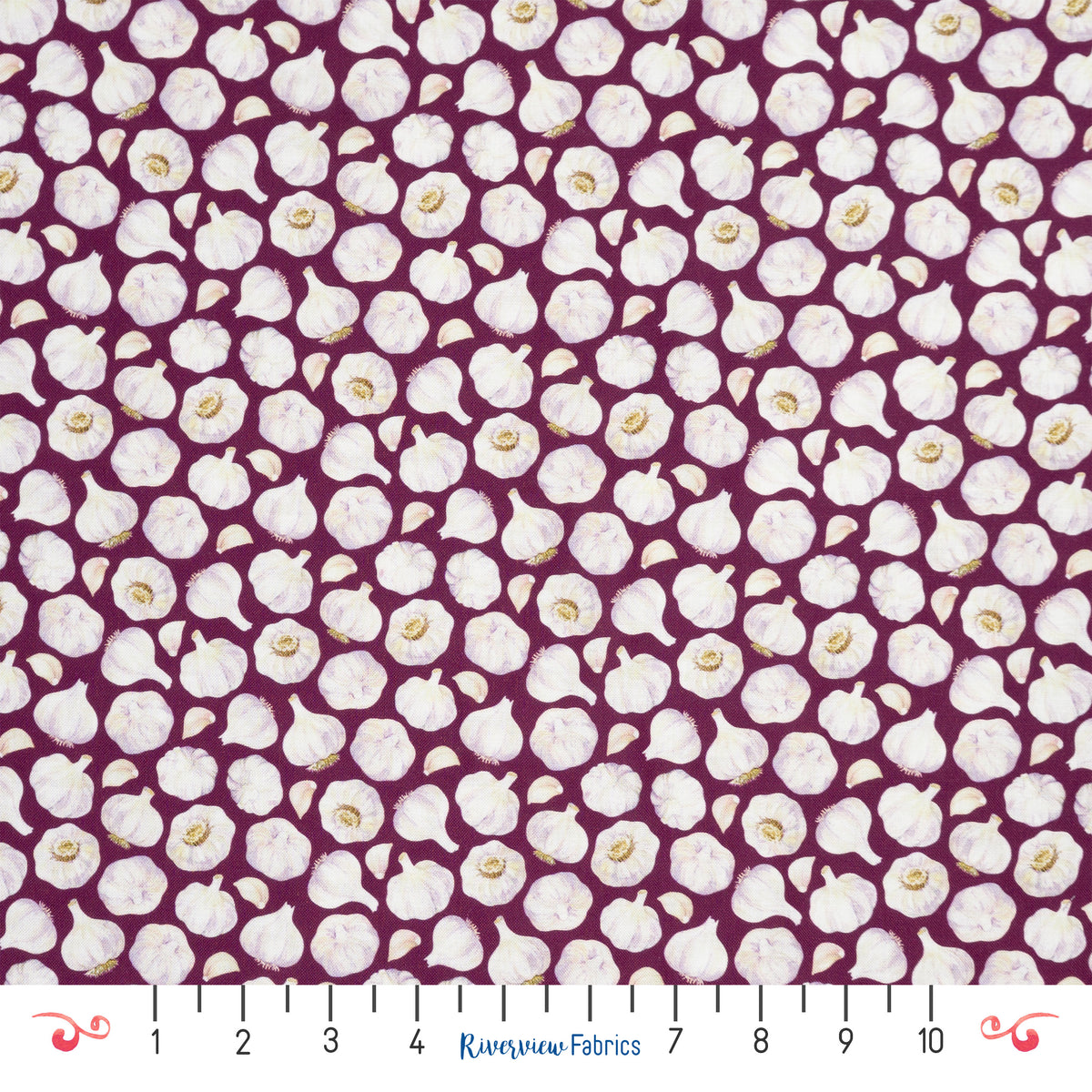 Garlic Fabric by the Half Yard