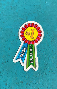 Fabric Collector Award Sticker