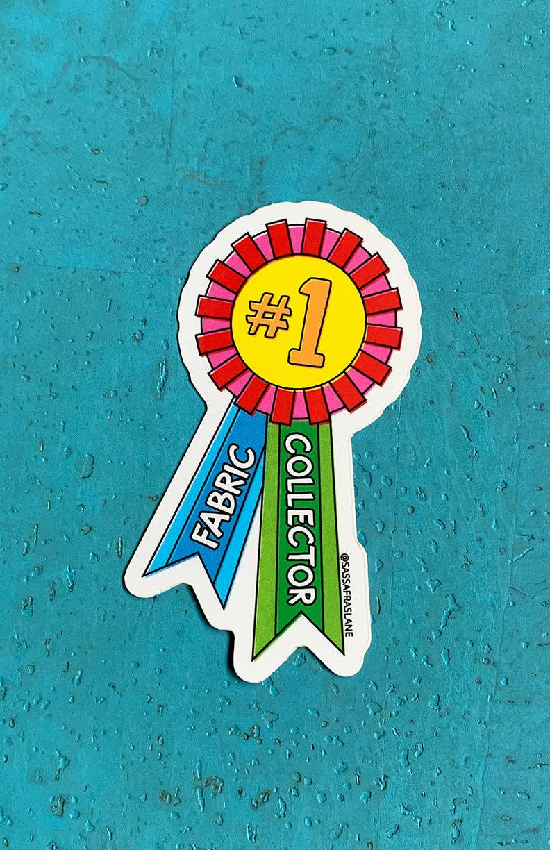 Fabric Collector Award Sticker