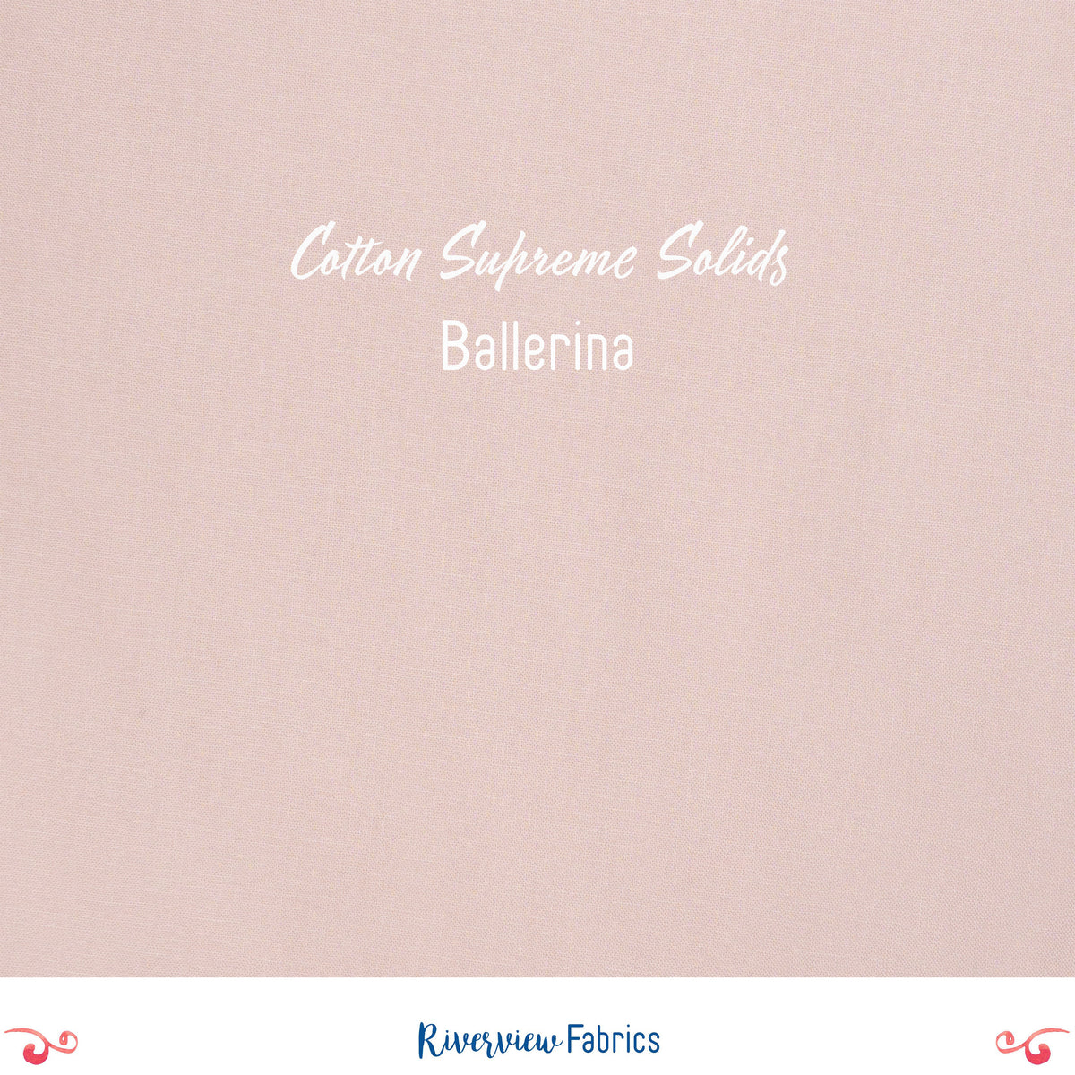 Cotton Supreme Solids - Ballerina Fabric by the Half Yard