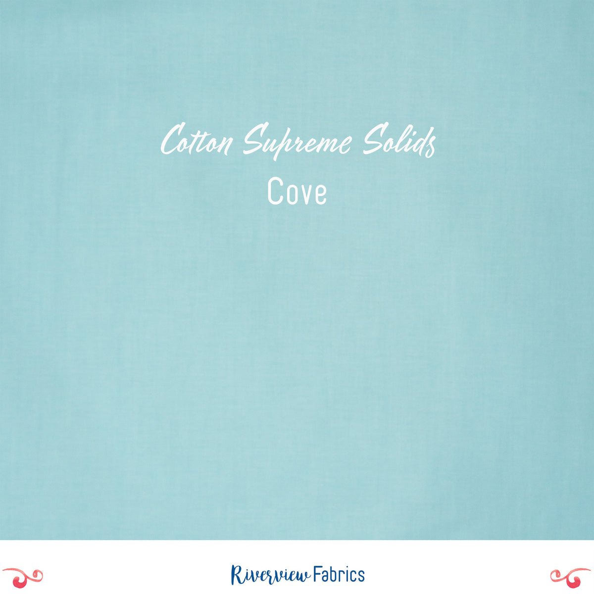 Cotton Supreme Solids - Cove Fabric by the Half Yard