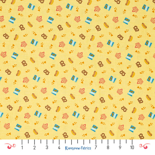 Snack Foods Fabric by the Yard