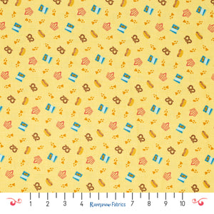 Snack Foods Fabric by the Yard