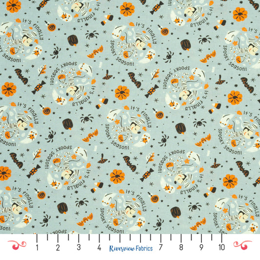 Mickey Mouse and Friends - Spooky Season Fabric by the Half Yard