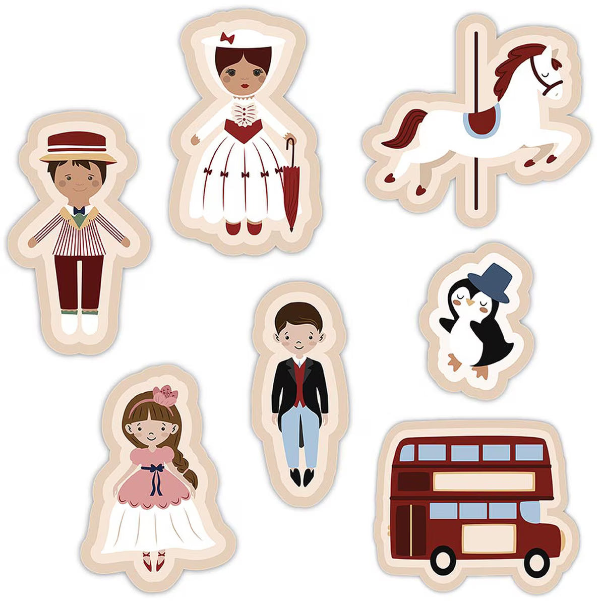 Mary Poppins Felt Panel Kit