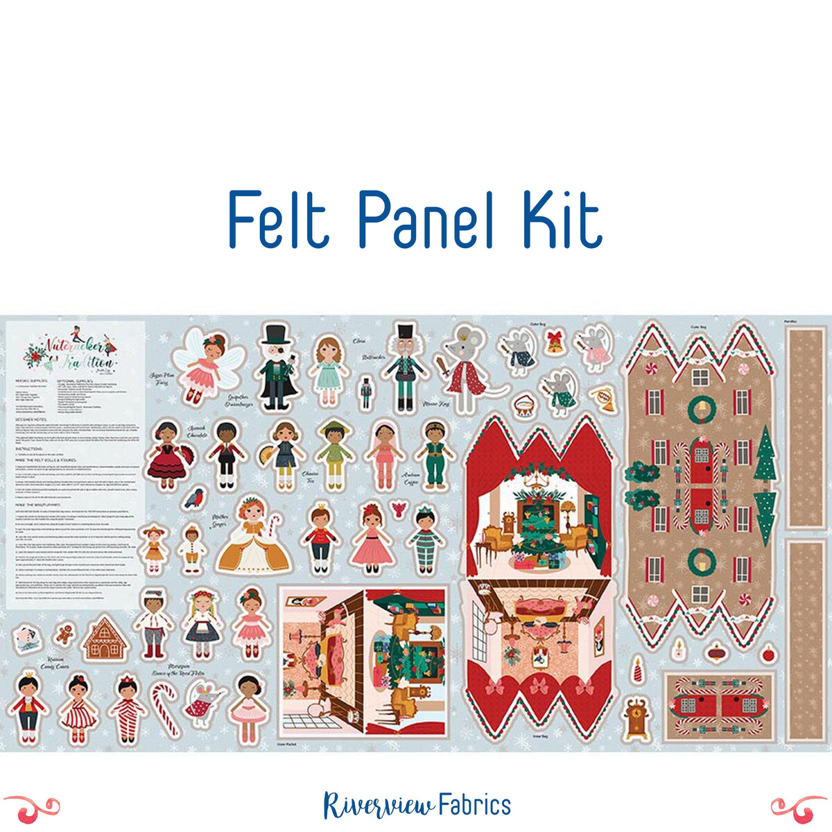 Nutcracker Felt Panel Kit