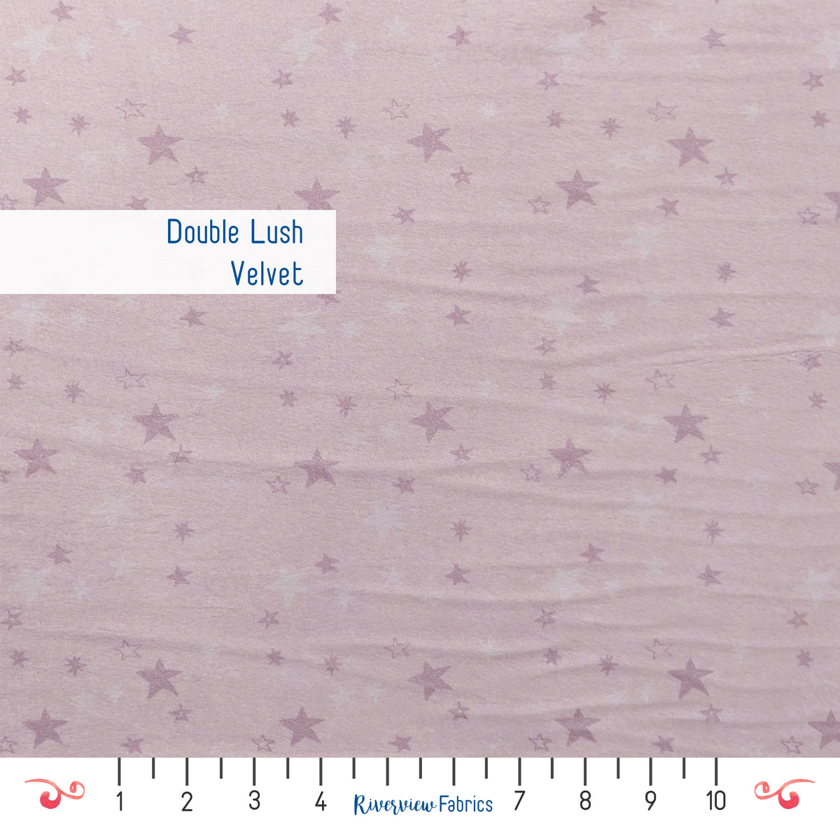 Double Lush Velvet - Pink Safari Stargazing Fabric Panel