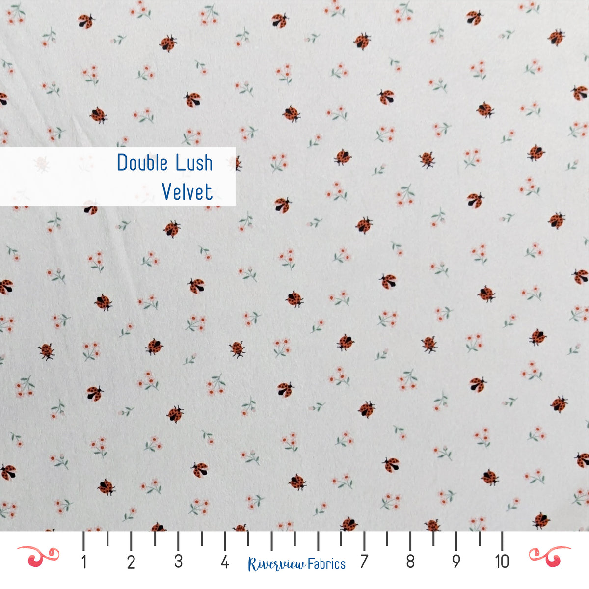 Double Lush Velvet - Meadow Moments Fabric by the Half Yard