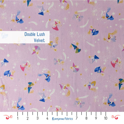 Double Lush Velvet - Sleeping Beauty Fabric by the Half Yard