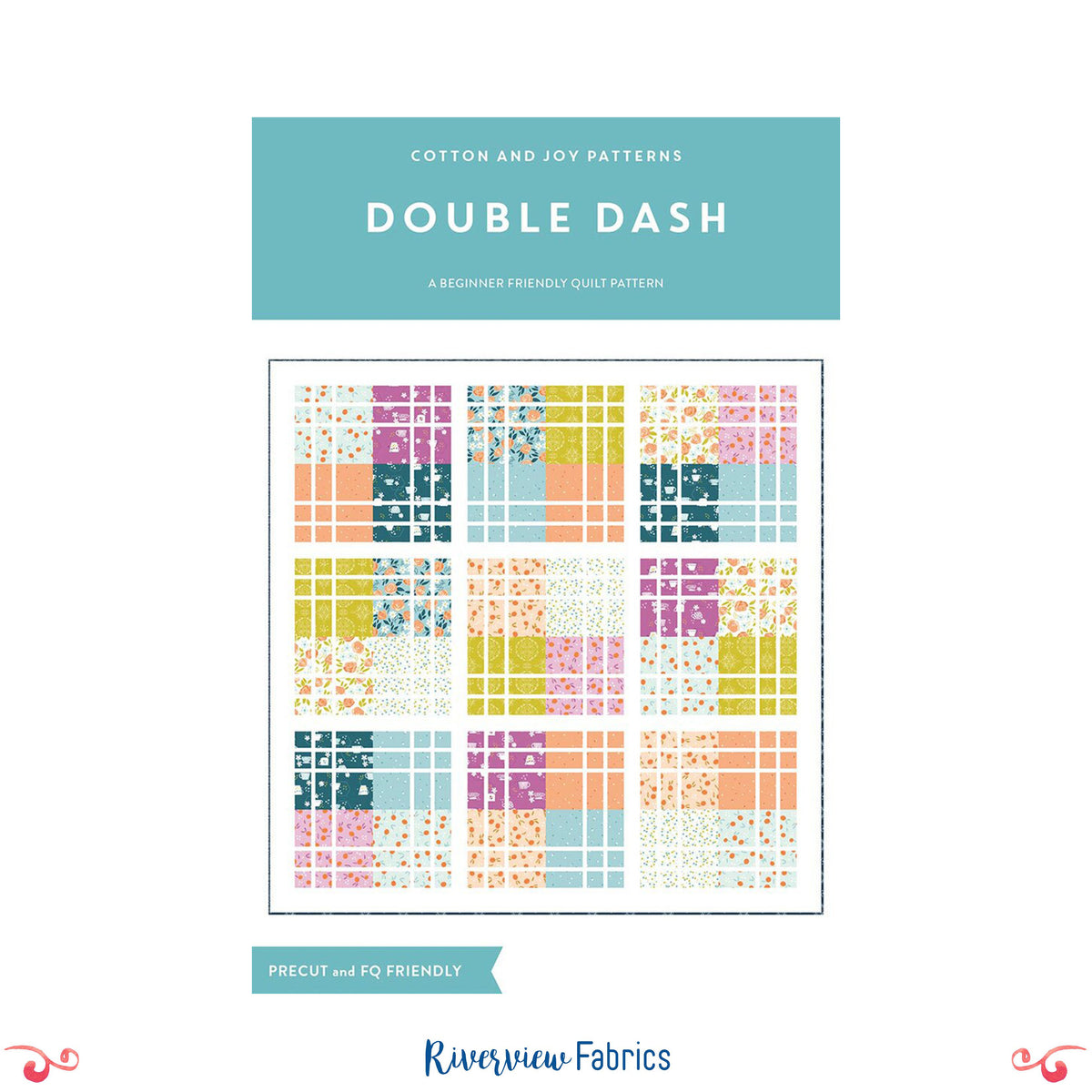 Double Dash Quilt Pattern - Hardcopy