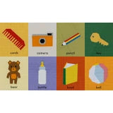 First Words with Cute Quilted Friends Book