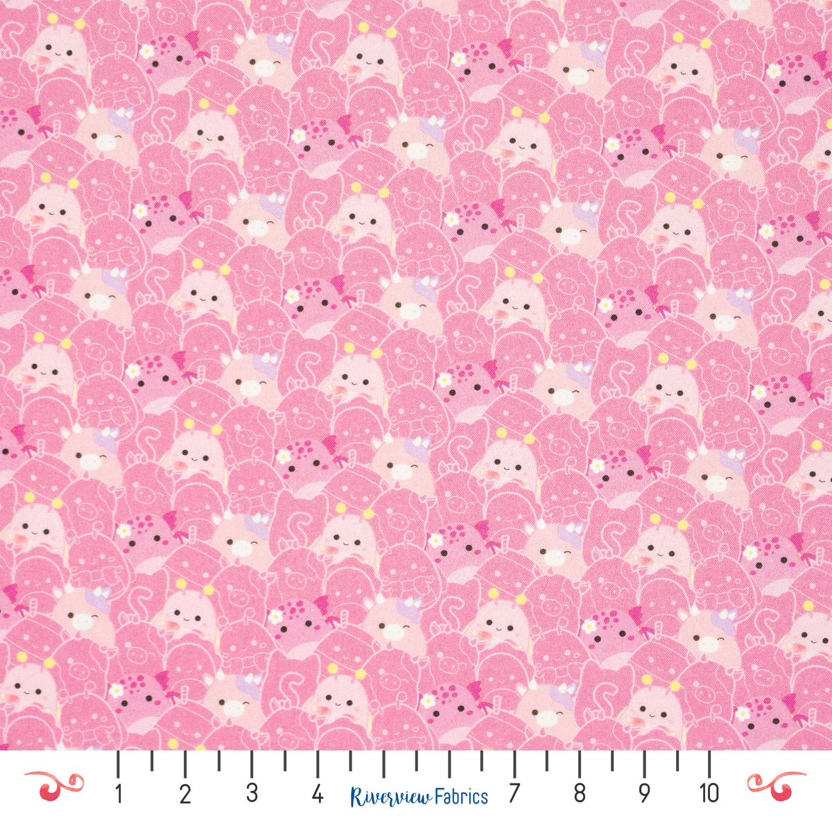 Squishmallow Fabric by the Half Yard