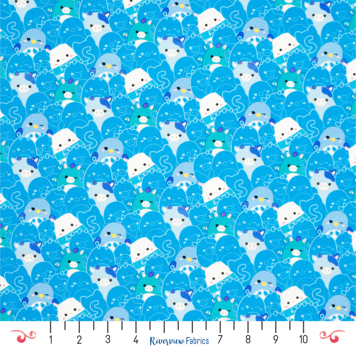 Squishmallow Fabric by the Half Yard
