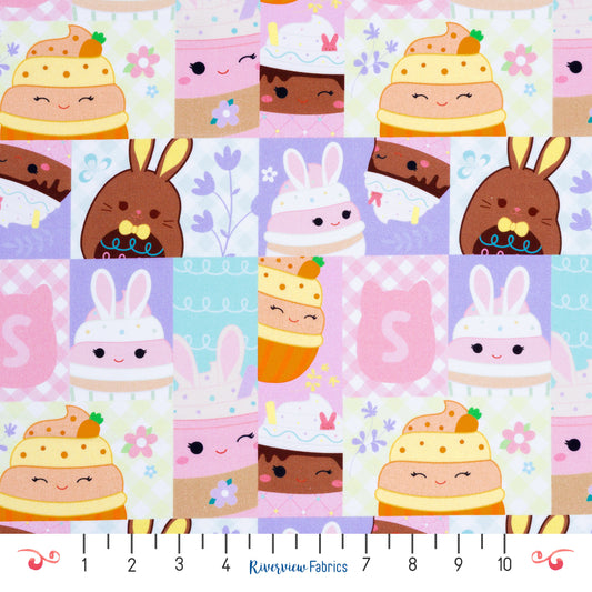 Squishmallow Easter Fabric by the Half Yard