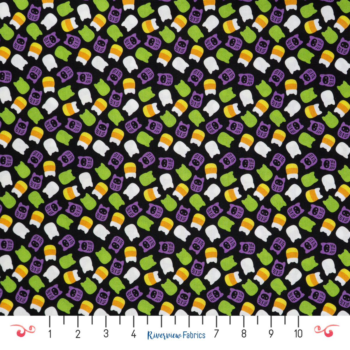 Squishmallow Halloween Blender Fabric by the Half Yard