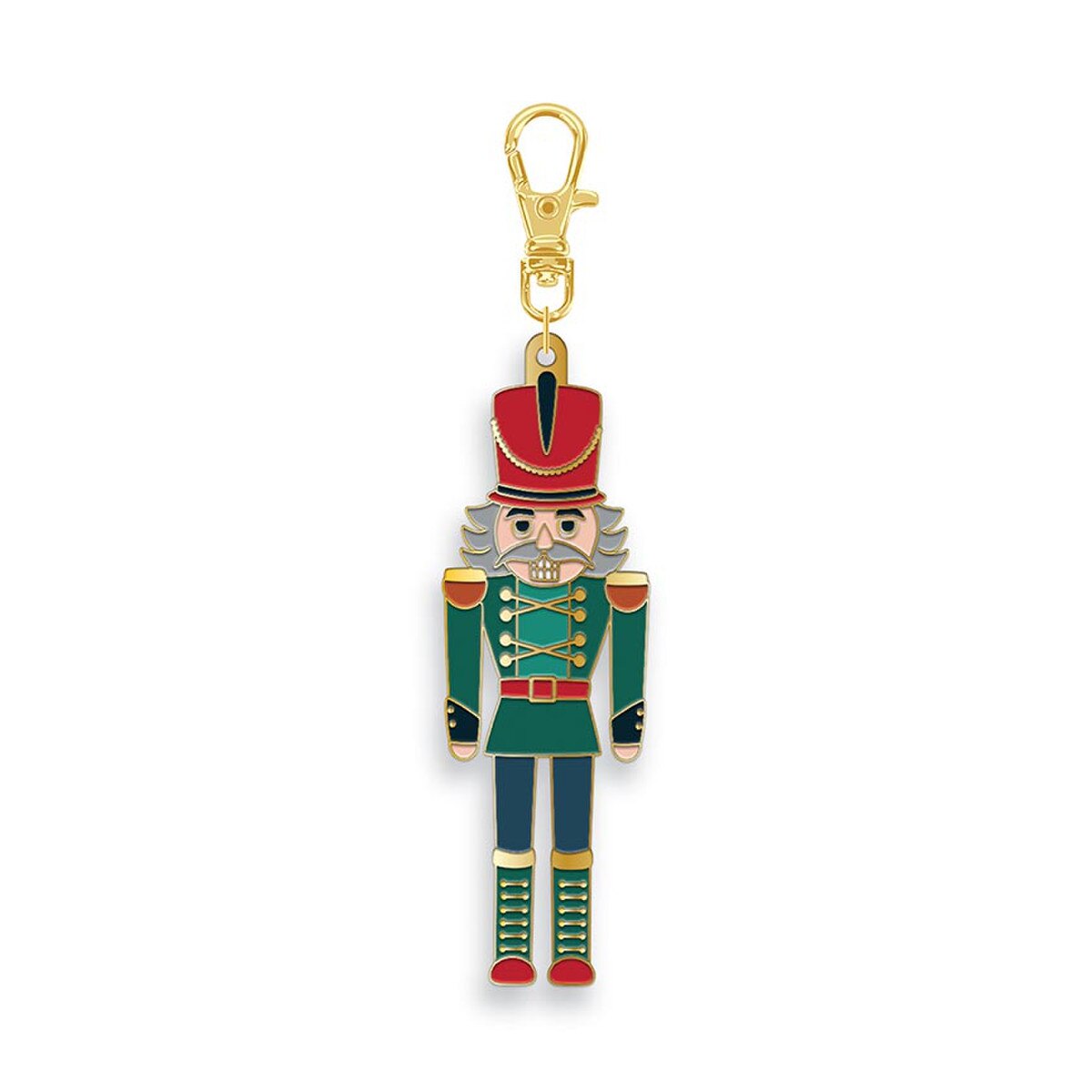 Nutcracker Zipper Charm