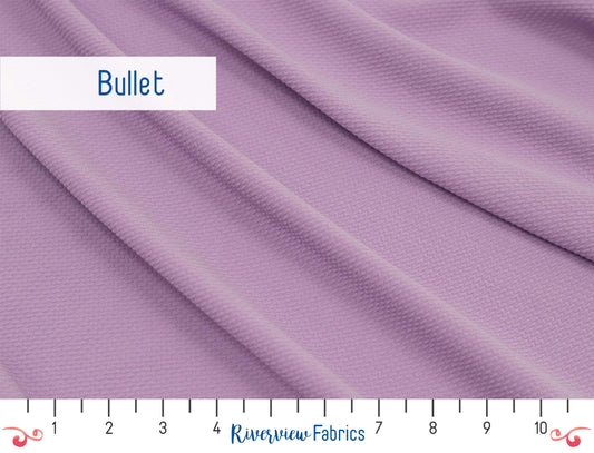 Bullet Fabric By the Half Yard - Light Purple