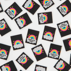 Rainbow - Made with Magic - Sewing Woven Clothing and Quilt Labels