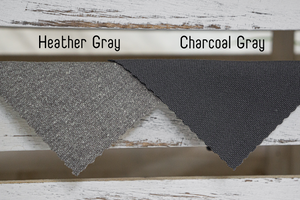 Recycled Polyester Canvas - Charcoal Gray